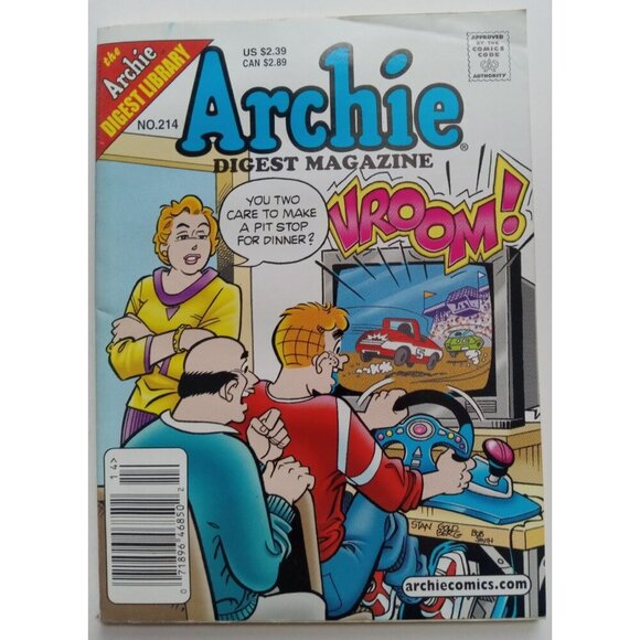 Archie Digest Magazine #214 – Archie Library Edition (2017) - Picture 1 of 2